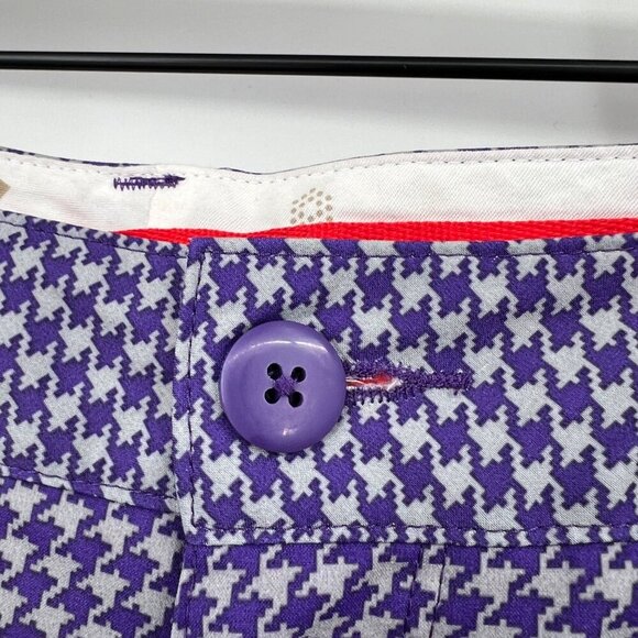 Puma Golf Tech Performance Shorts Mens Sz 32 Purple Gray - Picture 6 of 14